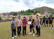 Laga Final Mini Soccer Alas Cup 2026 Sukses Digelar, Polsek Alas Amankan Pertandingan Hingga Usai