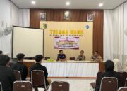 Bhabinkamtibmas Desa Telaga Waru Hadiri Penerimaan Mahasiswa KKN IAIH Pancor, Ajak Jaga Kondusivitas Jelang Pilkades 2027