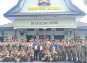 Enam Personel Kodim Mataram Akhiri Masa Pengabdian