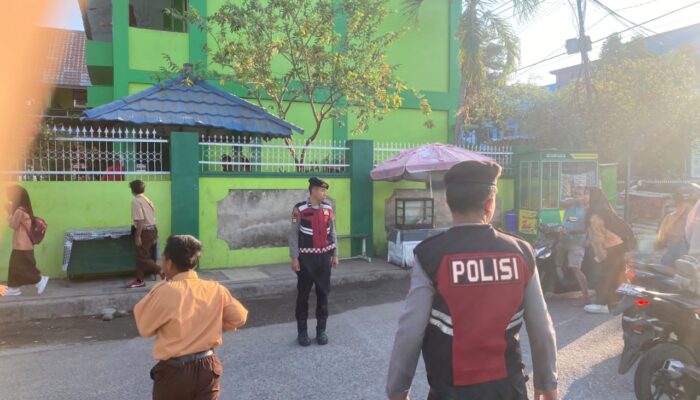 Ciptakan Situasi Aman dan Kondusif, Personel BKO Polda NTB Laksanakan Rawan Pagi