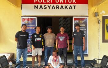 Kolaborasi Polsek Manggelewa dan Polsek Woja Amankan Terduga Pelaku Penggelapan Sepeda Motor