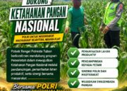 Polri Dukung Astacita, Polsek Rengel Polres Tuban Turun Cek Tanaman Padi Warga di Desa Maibit