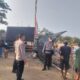 Pastikan Pertandingan Berjalan Lancar, Personil Polsek Labuan Badas Laksanakan Pam Sepak Bola