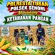 Polisi RW Polsek Senori Polresta Tuban Turun ke Ladang, Bantu Warga Desa Medalem Panen Jagung