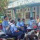 “Membentuk Karakter dan Disiplin” Melalui Program Police go to school, BKTM Polsubsektor Palibelo Sambangi SMKN 10 Bima