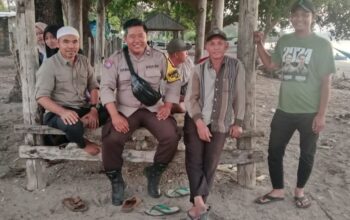 Bhabinkamtibmas Nangamiro Ajak Warga Manfaatkan Lahan Pekarangan untuk Tingkatkan Ekonomi Keluarga