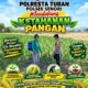 Dukung Ketahanan Pangan Bhabinkamtibmas Polsek Senori Polresta Tuban Bantu Pemupukan Tanaman Jagung Milik Petani Desa Wanglukulon