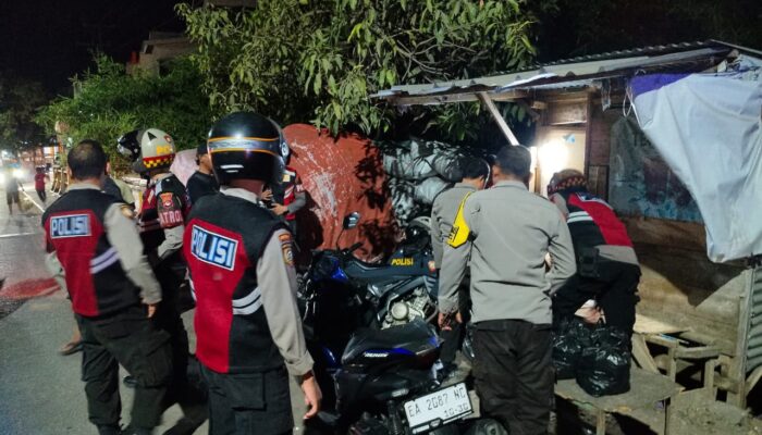 Patmor Sat Samapta Polres Dompu Amankan Terduga Penjual Tramadol di Kandai Dua