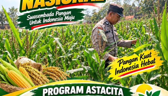 Kawal Swasembada Pangan, Polsek Jatirogo Pantau Langsung Tanaman Jagung di Paseyan
