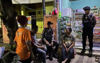 Patroli Dialogis di Kelurahan Mande dan Raba Dompu, Sat Samapta Polres Bima Kota Sampaikan Imbauan Kamtibmas