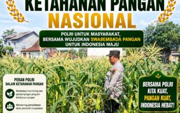 Polri Dukung Astacita, Polsek Rengel Polresta Tuban Turun Cek Tanaman Jagung Warga di Desa Rengel