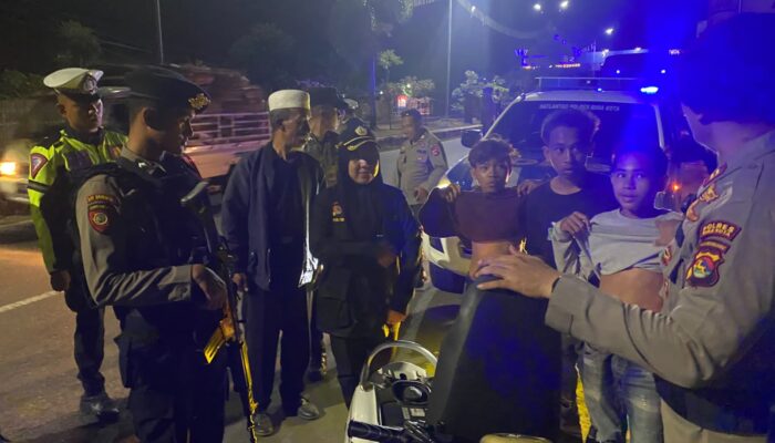 Patroli Strong Point, Polres Bima Kota Antisipasi Gangguan Kamtibmas dan Jaga Kondusivitas Wilayah