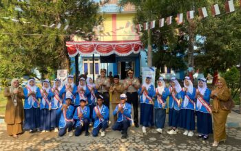 Program POLIDIK Kapolri, Kapolres Bima Kota Edukasi Pelajar SMPN 1 tentang Bahaya Narkoba dan Tertib Berlalu Lintas