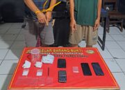 Satresnarkoba Polres Dompu Tangkap Dua Terduga Pelaku Narkotika di Lingkungan Bali Barat, Sabu 23,04 Gram Diamankan