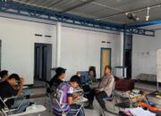 SAT BINMAS POLRES DOMPU SAMBANGI PEMUDA DAN KOMUNITAS OJEK, PERKUAT KEMITRAAN JAGA KAMTIBMAS