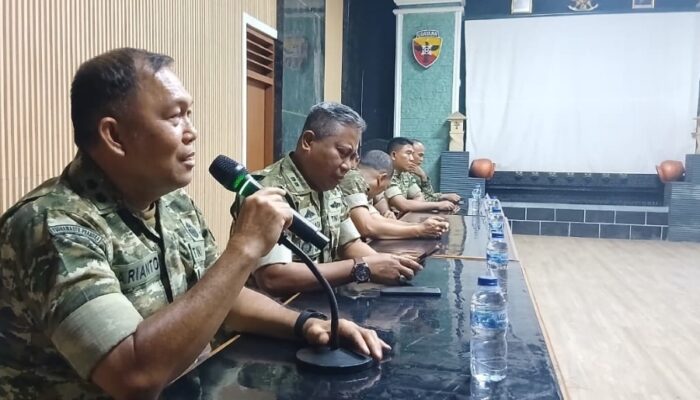 Pastikan Transisi Kepemimpinan Lancar, Kodim 1606/Mataram Jalani Verifikasi