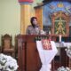 Perkuat Toleransi dan Sosialisasikan Kamseltibcarlantas, Kapolres Sumbawa Sambangi Gereja Katolik Sang Penebus