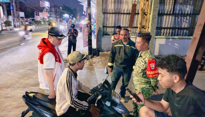 Babinsa dan Polsek Ampenan Bersinergi Jaga Keamanan Bintaro