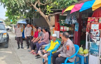 Patroli Sabhara Polsek Wawo, Polres Bima Kota Ajak Warga Jaga Kamtibmas