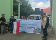 Bhabinkamtibmas Desa Pengkelak Mas AIPDA Syamsul Hady Laksanakan Monitoring Jalan Sehat dalam Rangka Hari Santri Nasional 2026